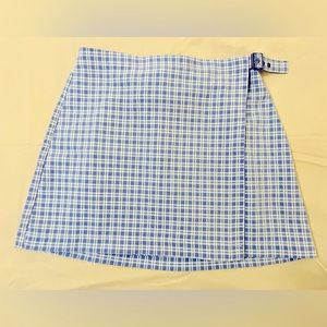 Wild Fable Plaid Wrap Skirt, Size S